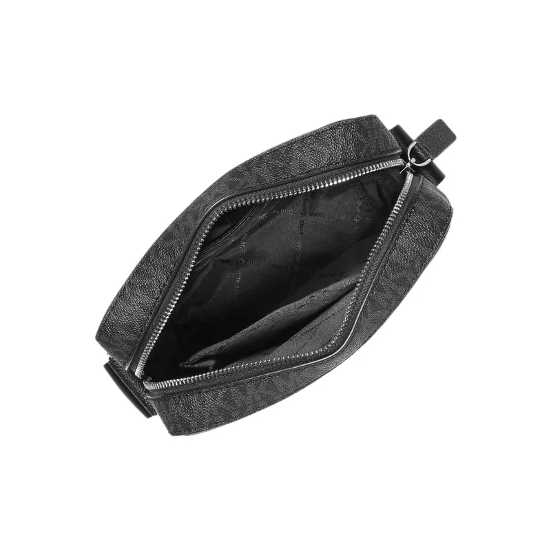 MICHAEL KORS MK Cooper Artificial Leather Shoulder Bag, Crossbody Bag Men's Black-1
