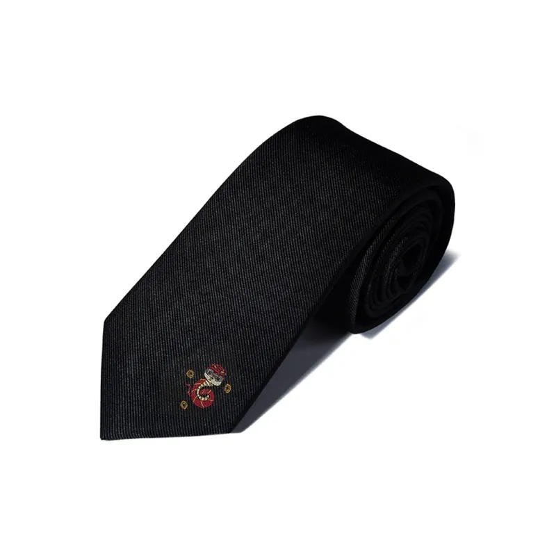 WILLIAM MILTON Silk Ties Men's Black Mulberry Silk High End Business Formal Accessories Gift Box Set-5