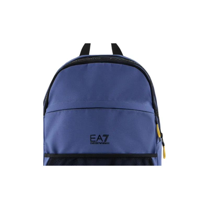 EMPORIO ARMANI EA7 Polyester Backpack Unisex Blue-3