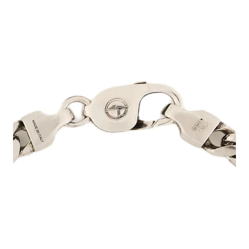EMPORIO ARMANI 925 Sterling Silver Chain Bracelet-1