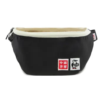 LiNing CHUMS Collaboration Nylon Sling Bag Unisex Seaweed Umber