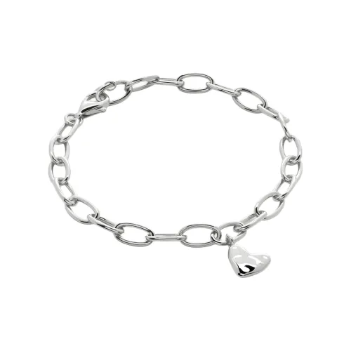 Monica Vinader Heart Charm Bracelet