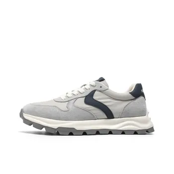 NAVIGARE Small Sailboats Height Increasing Low Top Casual Shoes Men's Gray Blue