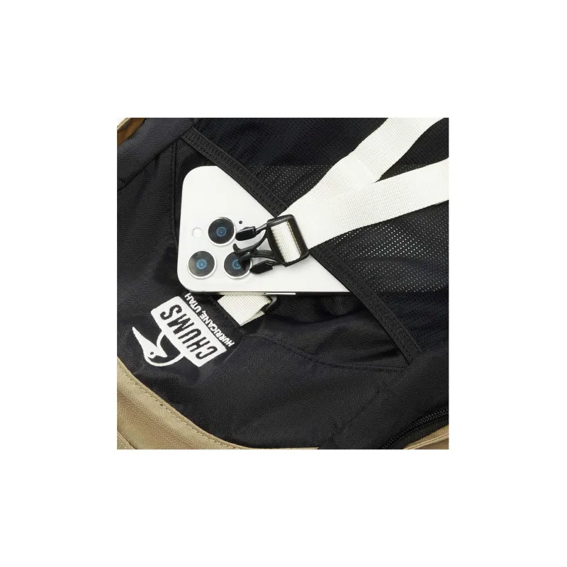 LiNing CHUMS Collaboration Nylon Backpack Unisex Seaweed Umber-12