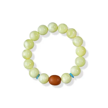 Gu He Amber/Beeswax Bracelets Unisex