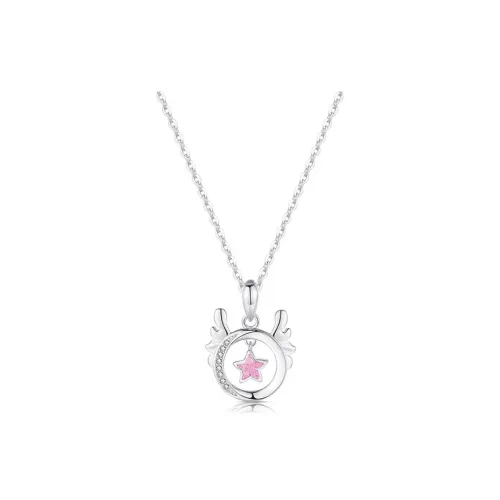 LOVE WHEEL S925 Silver Necklaces Women's