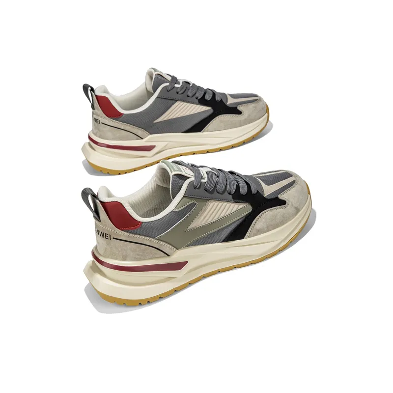 Huanwei Anti-Slip And Wear-Resistant Lightweight Low-Top Casual Shoes Men's-5