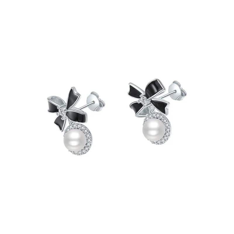 ZHOU LIU FU S925 Silver Earrings Women's-2