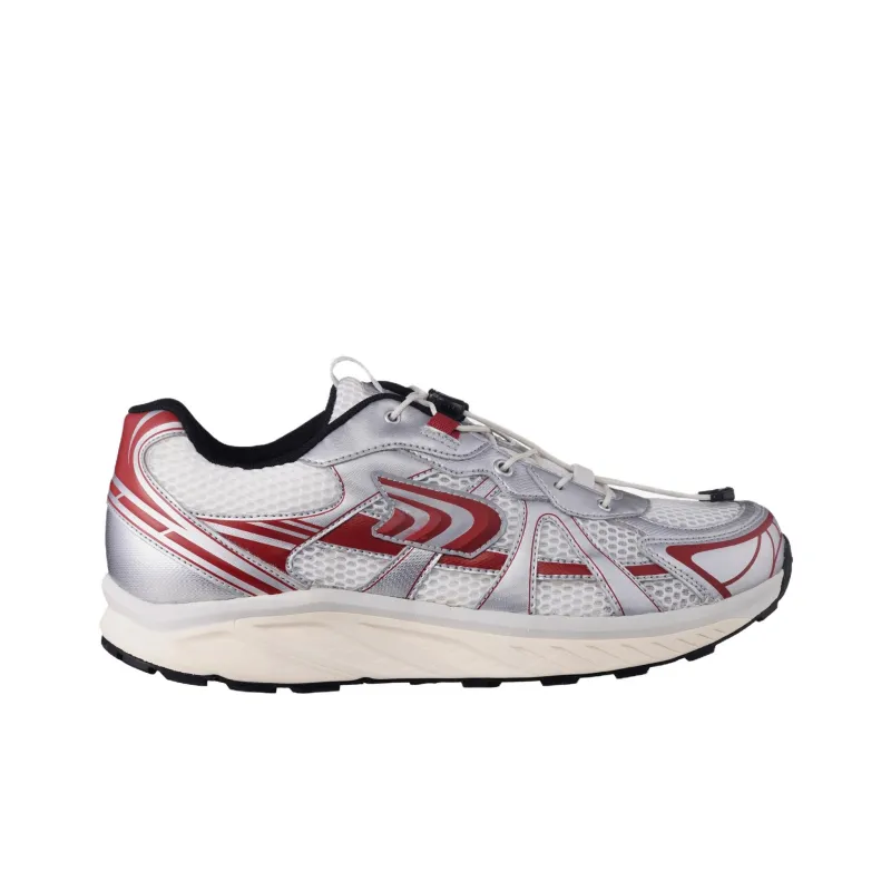 THE NORTH FACE SOLID TECH Abrasion Resistant Low Top Running Shoes Men's White Silver-1