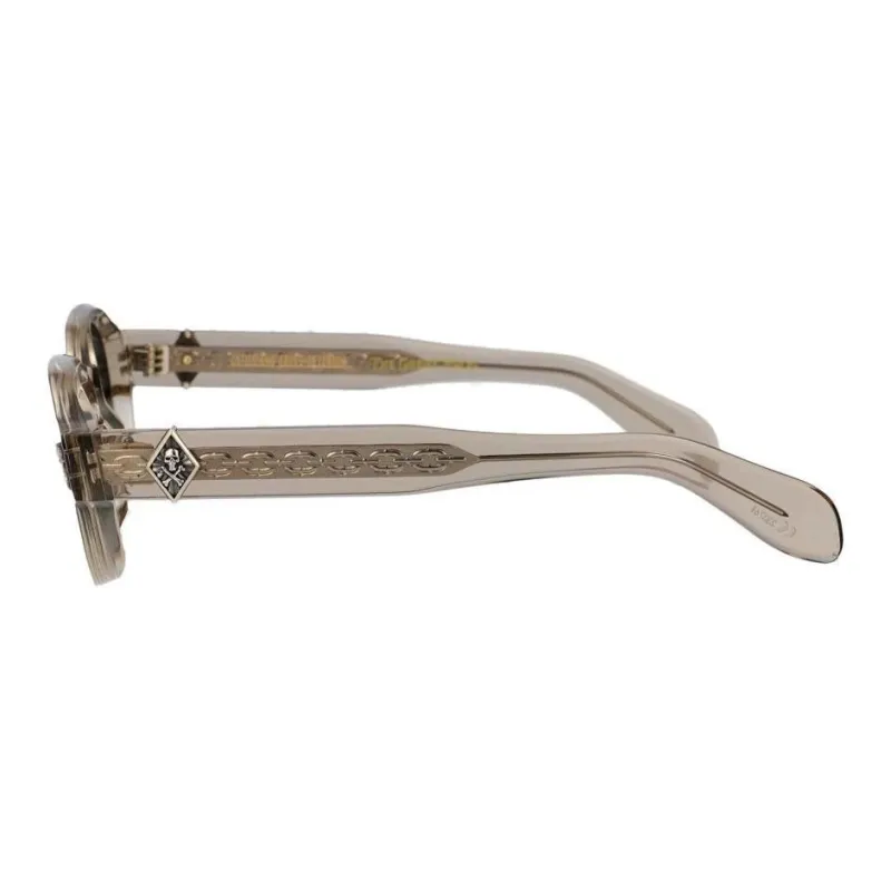 Cutler And Gross Acetate Irregular Shape Sunglasses Women's Brown-2