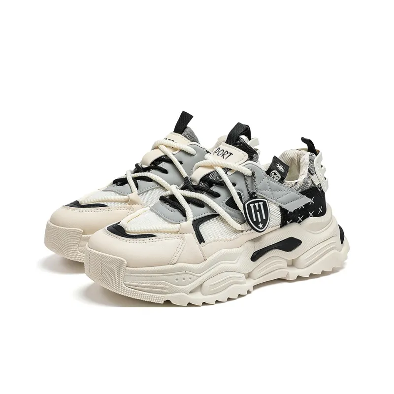 HACKBUTEER Low-Top Chunky Sneakers Men's-13