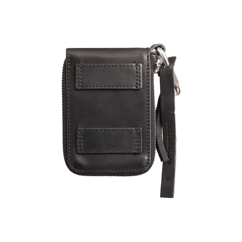 BORIS BIDJAN SABERI Cow Leather Wallet Men's Black-4