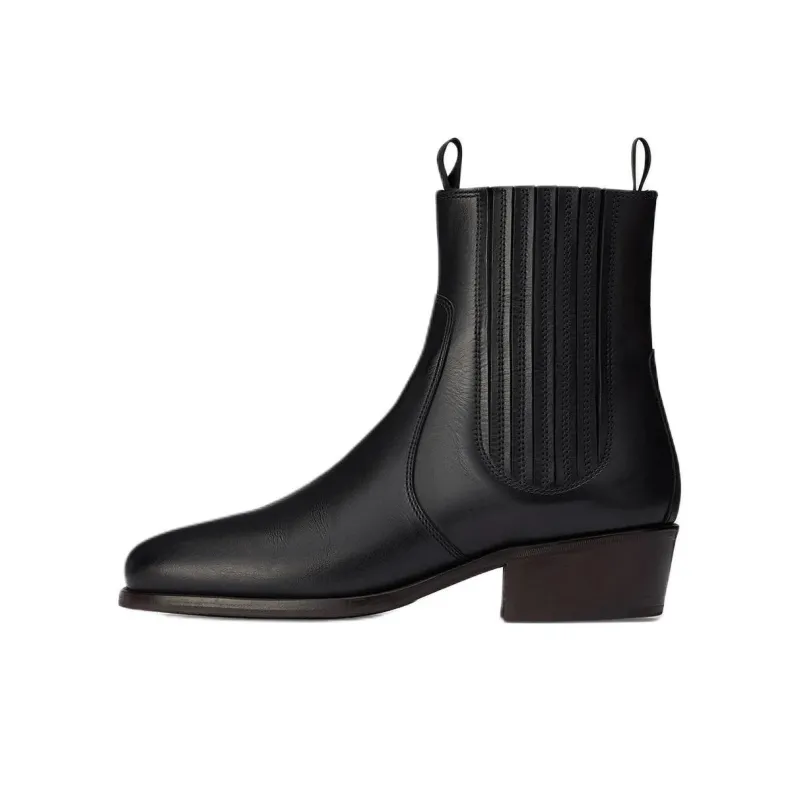Lemaire Chelsea Boots 4.5cm Women's Black-0