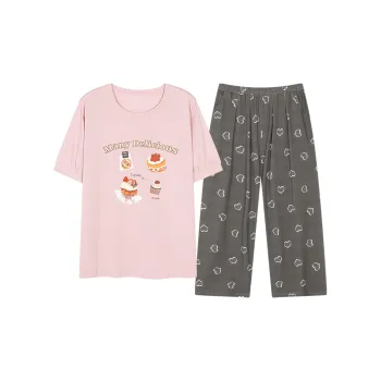 XIAFENYAN Pajama Set Women's Pink
