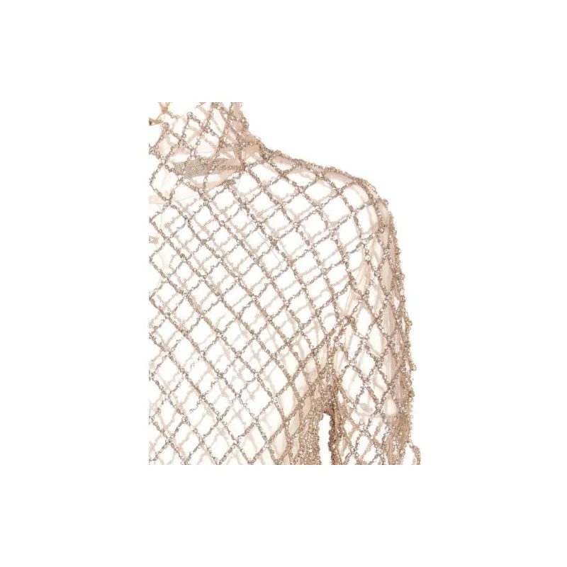 ISABEL MARANT Sheer Crystal embellished Mesh Top-2