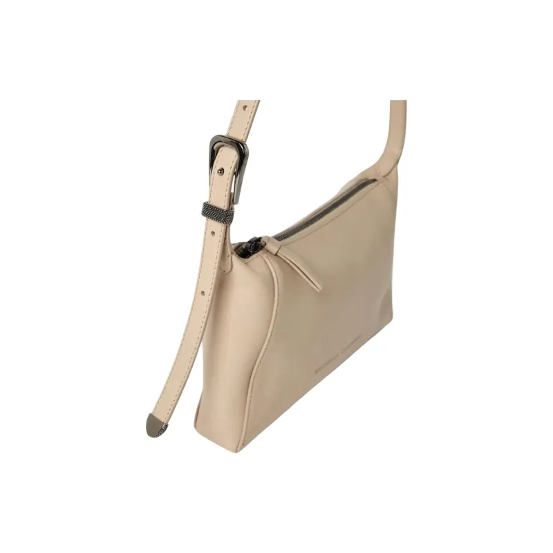 Brunello Cucinelli Logo debossed Shoulder Bag-2