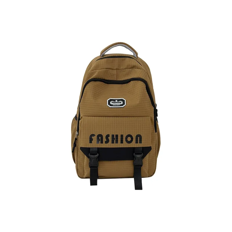 GOBLIN SHARKS 1759 Nylon Backpack Regular Unisex White/Red/Black/Gray/Brown-22