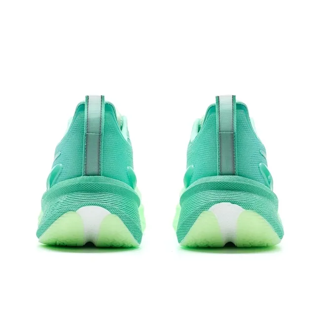 XTEP 2000km 3.0 Cushioning, Slip Resistant, And Abrasion Resistant Low Top Training Running Shoes Men's Elf Green Teal-5