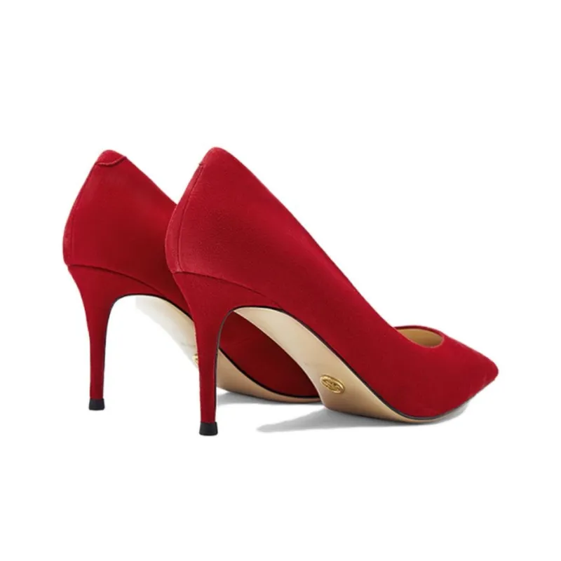NINE WEST Slim Heel High Heels 7.5cm Women's-3