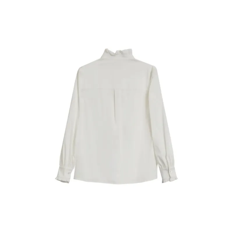 Mambe Shirts Women's White-1