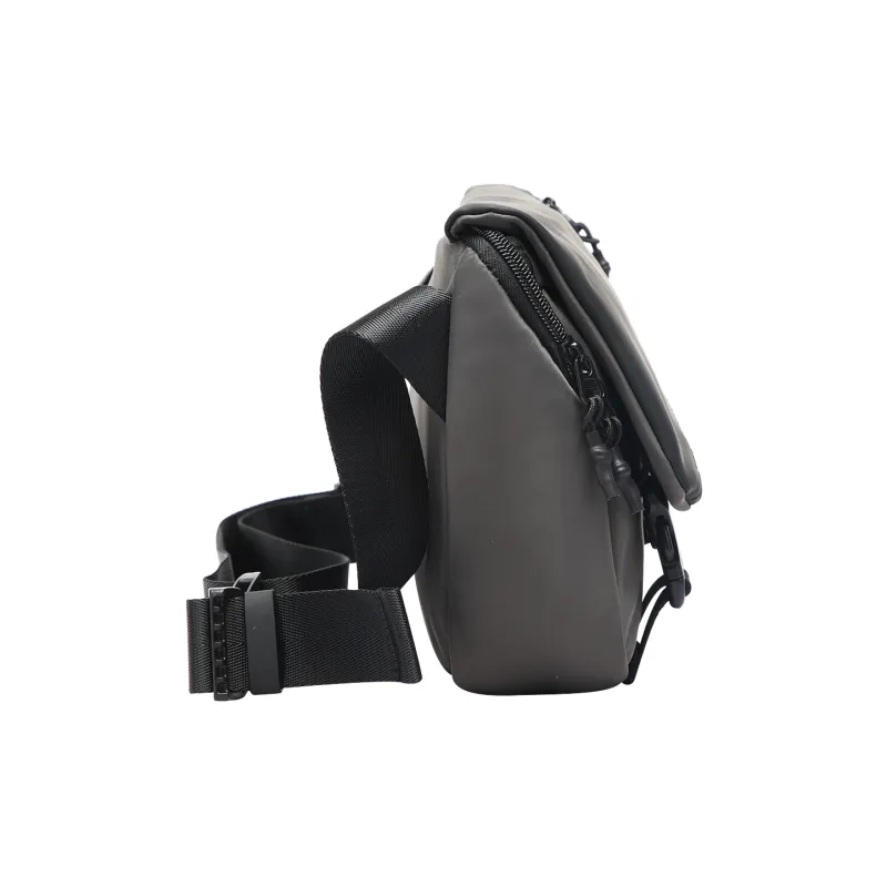 BOPAI Fabric Shoulder Bag Crossbody Bag Messenger Bag Regular Unisex Black/Black Gray-6