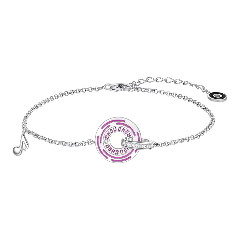 CHOW TAI SENG S925 Silver Bracelets Unisex-0