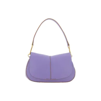 GIANNI CHIARINI Helena Round Foldover Top Shoulder Bag