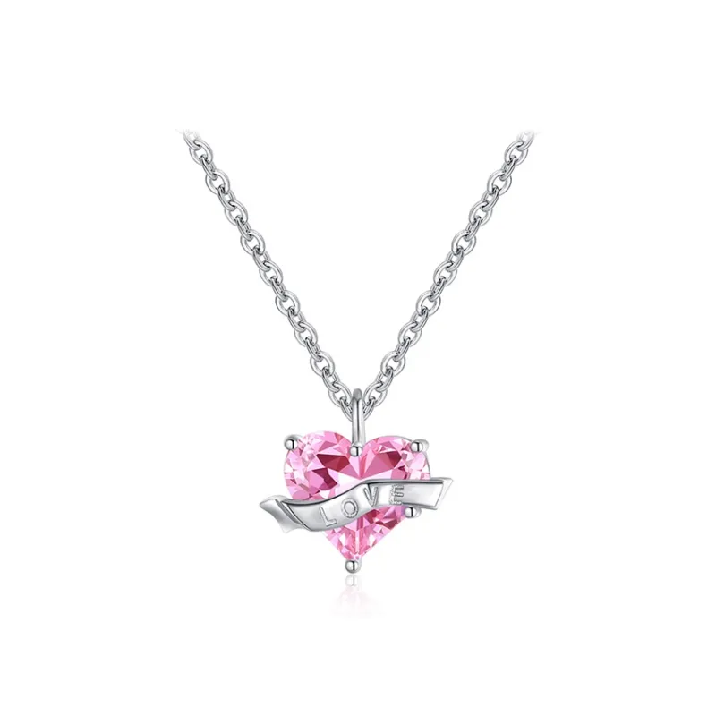 LOVE WHEEL S925 Silver Necklaces Women's-0