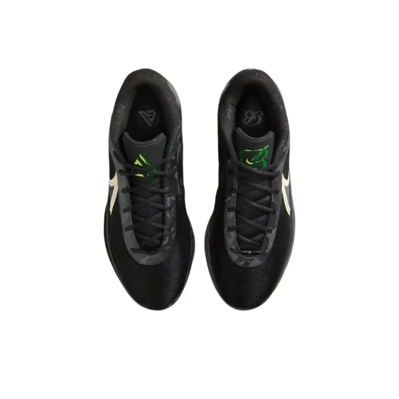 Nike Giannis Freak 6 Anti Slip Wear Resistant Low Top Basketball Shoes Men's Black-3