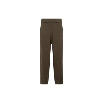 EXTREME CASHMEREX Knitted Sports Pants Men's Brown