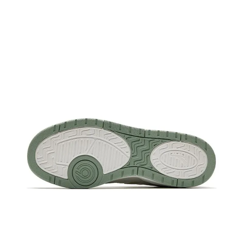 Anta Lieyan1.0 Slip-Resistant Breathable Lightweight Low-Top Skateboard Shoes Men's Gray Cyan-4