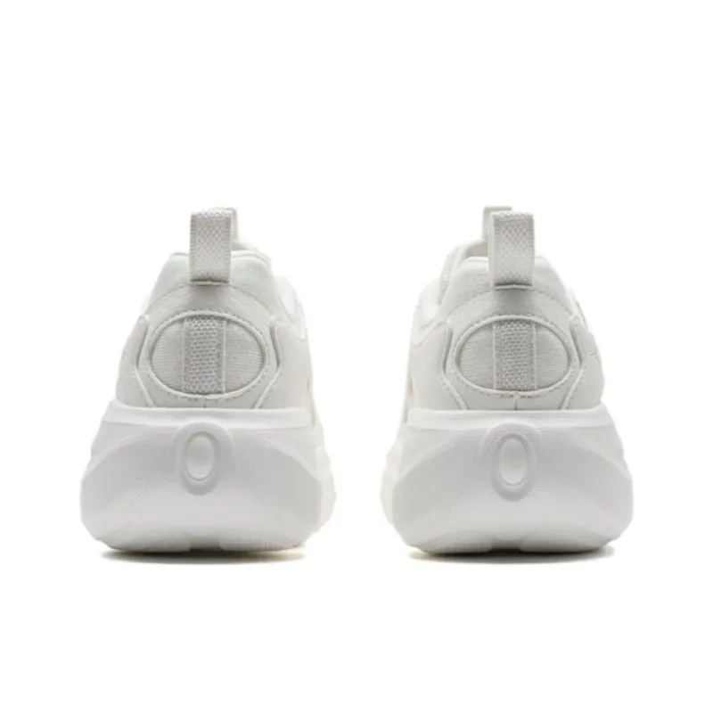 XTEP Cushioned Slip-Resistant Abrasion-Resistant Low-Top Casual Shoes Women's Sail White-4