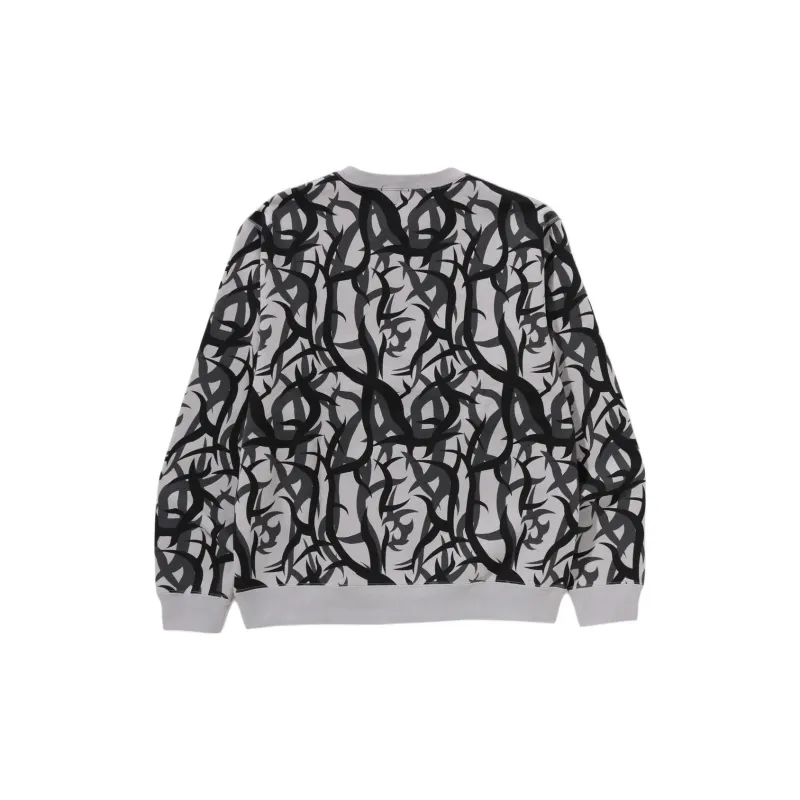 Bape X Neighborhood Trial Camo Gigape Crewneck-1