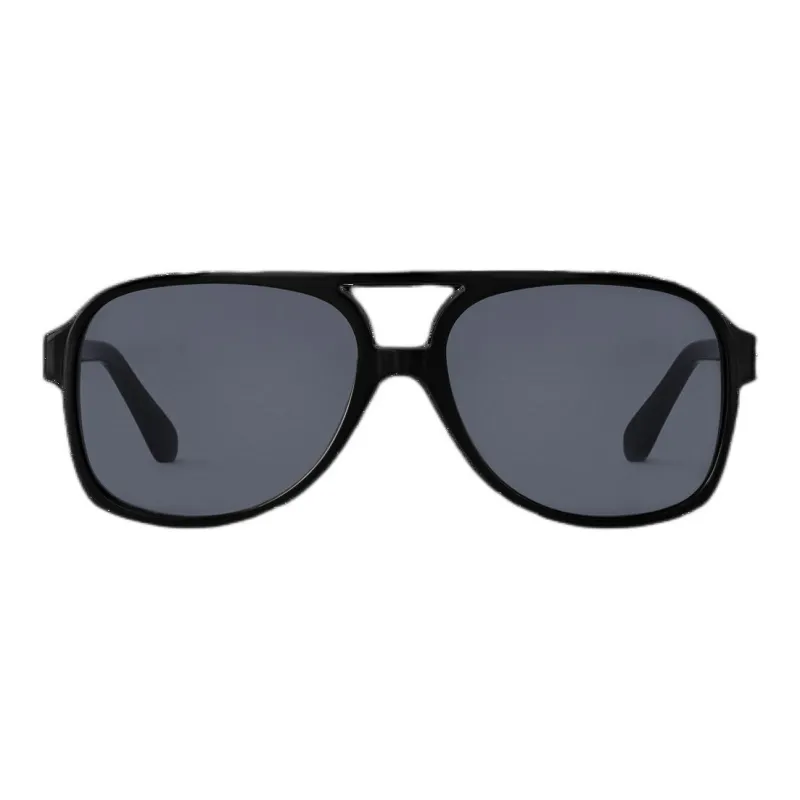 LOUIS VUITTON Acetate Aviator Sunglasses Unisex Black-1