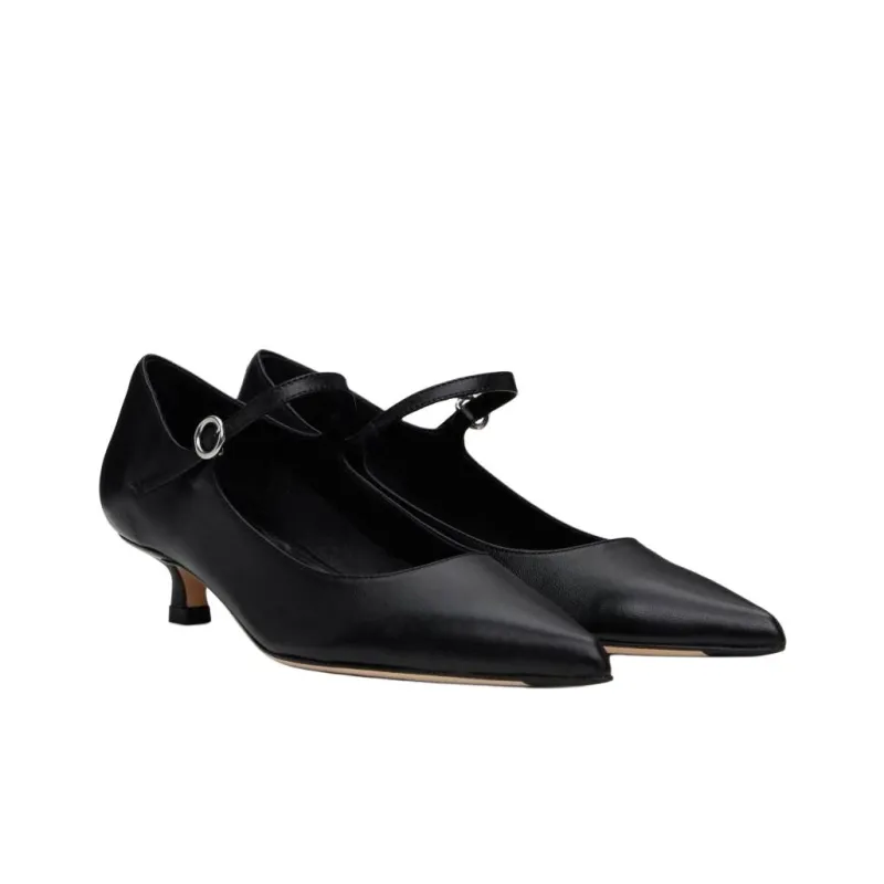 Aeyde Slim Heel High Heels Women's Black-2