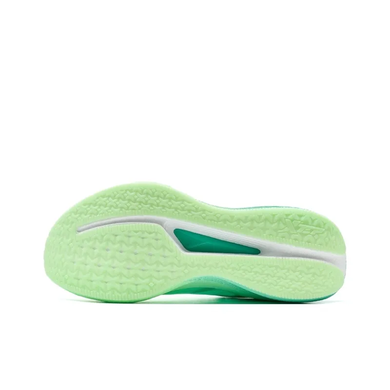 XTEP 2000km 3.0 Cushioning, Slip Resistant, And Abrasion Resistant Low Top Training Running Shoes Men's Elf Green Teal-6