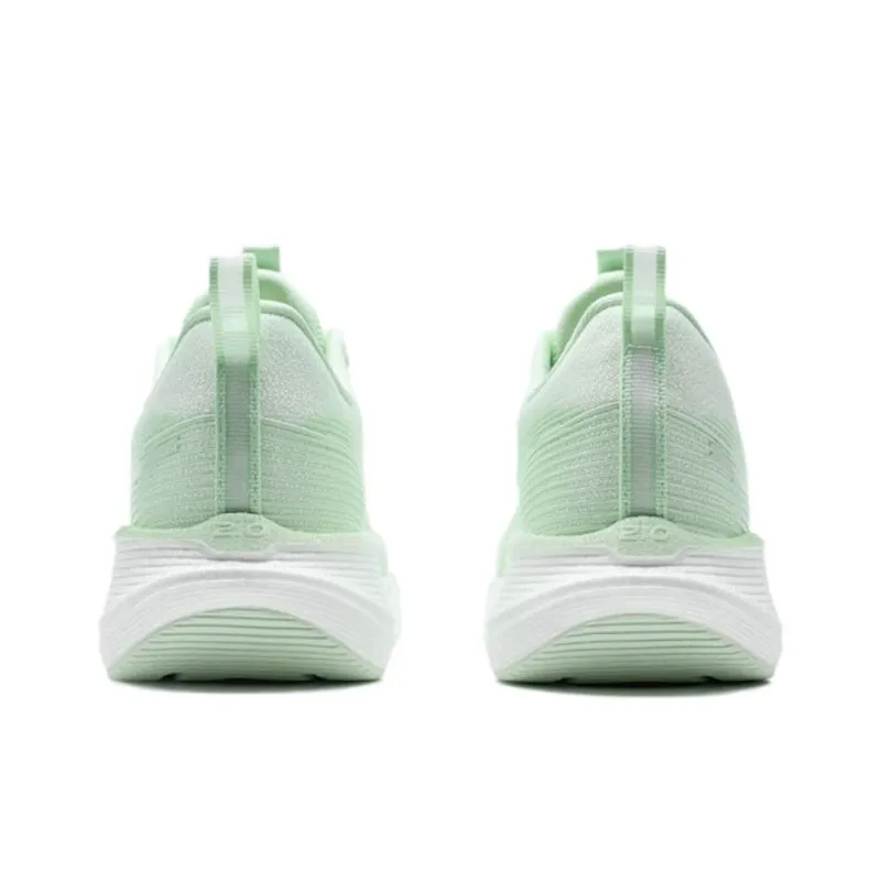 XTEP Kunpeng Slip-Resistant Breathable Height Increasing Low-Top Casual Running Shoes Women's Green-3