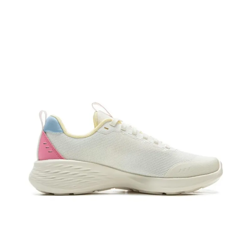 LiNing Slip-Resistant Coverage Support Low-Top Casual Running Shoes Women's Ivory Pink-1