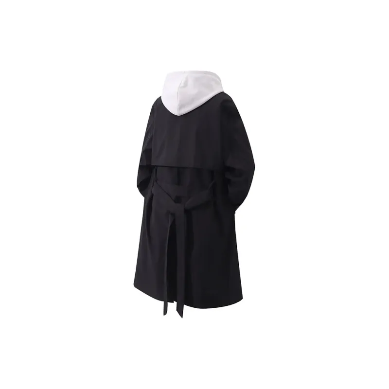 YOSICIL Trench Coat Unisex Black-13