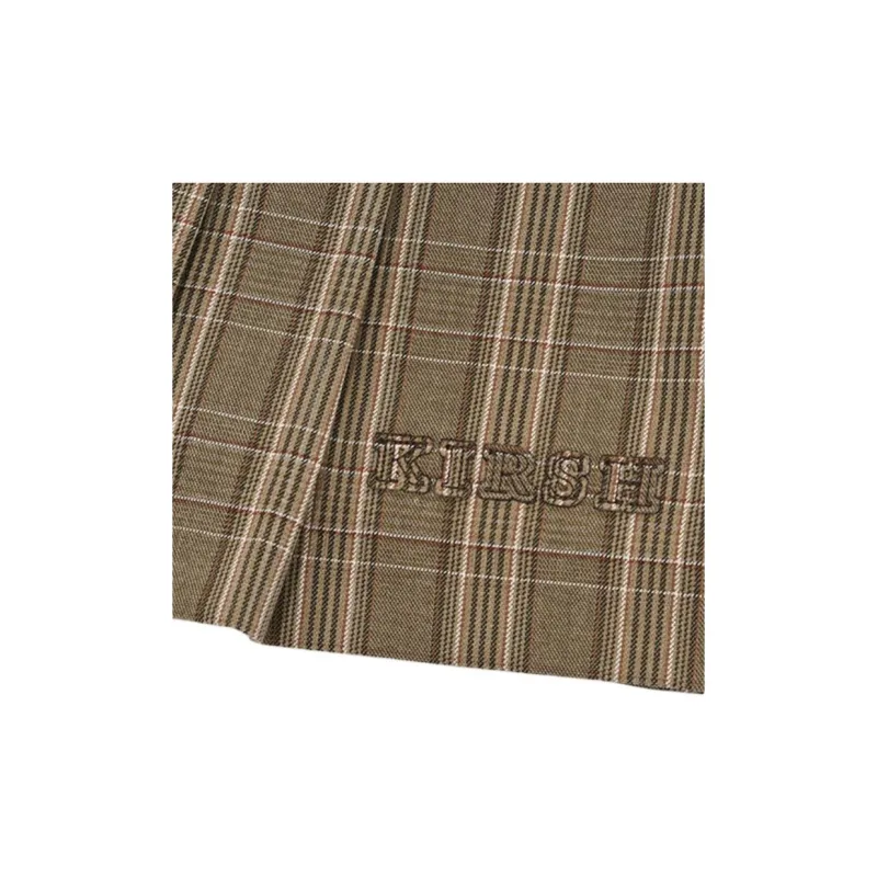 KIRSH Casual Short Skirts Women's Plaid-1