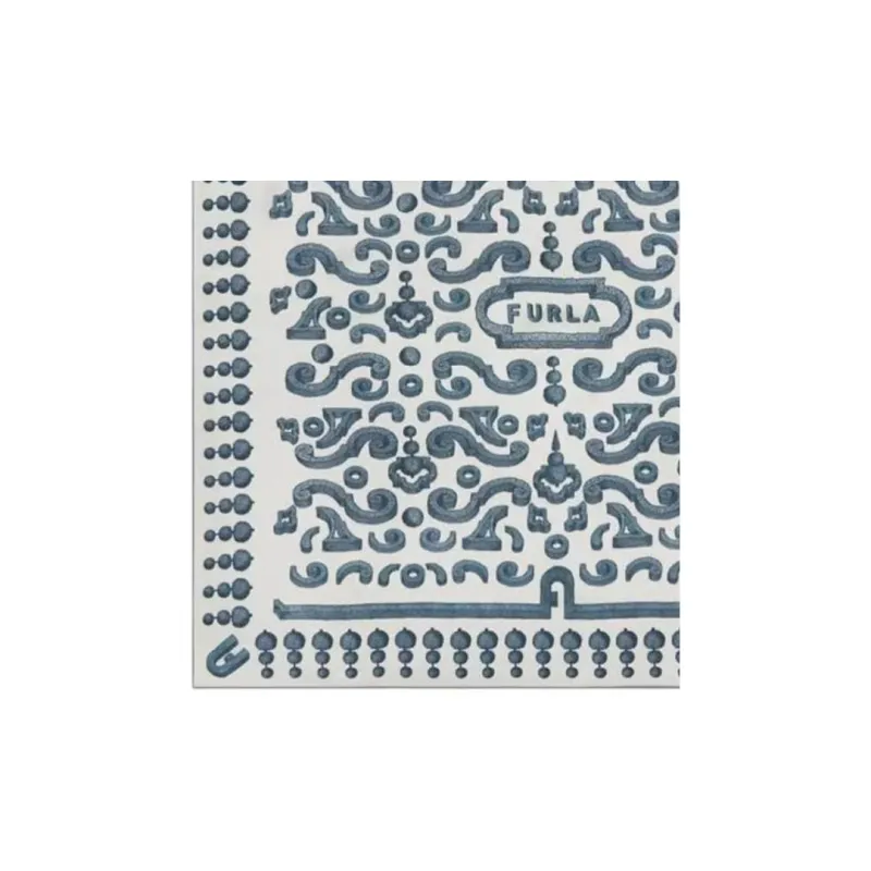 Furla Silk Silk Scarves Women's Blue-2