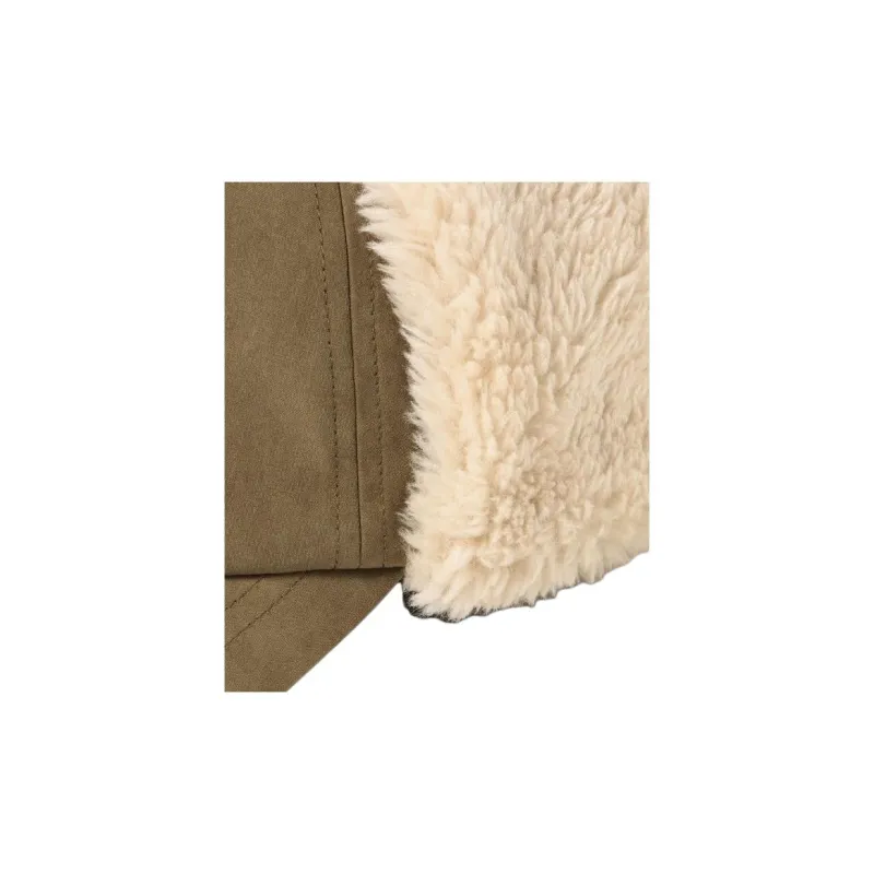 Beams Polyester, Nylon, Suede, Cotton Baseball Caps Women's Olive Green-2