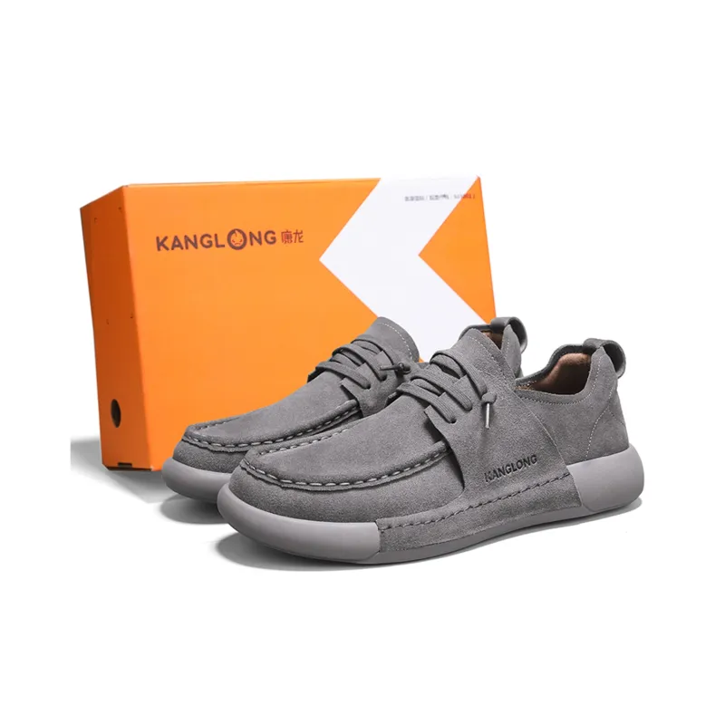 KANGLONG Non-slip Lightweight Low-Top Casual Shoes Men's-11