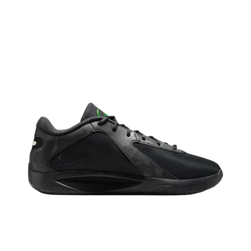 Nike Giannis Freak 6 Anti Slip Wear Resistant Low Top Basketball Shoes Men's Black-1