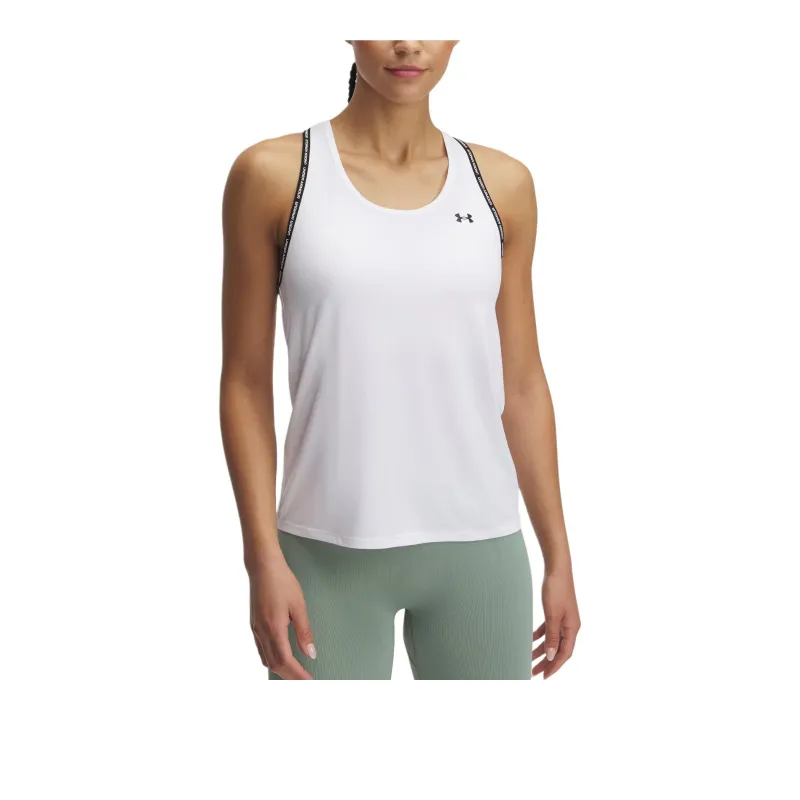 Under Armour TechKnockout SS25 Tank Top Women's White/Black-2