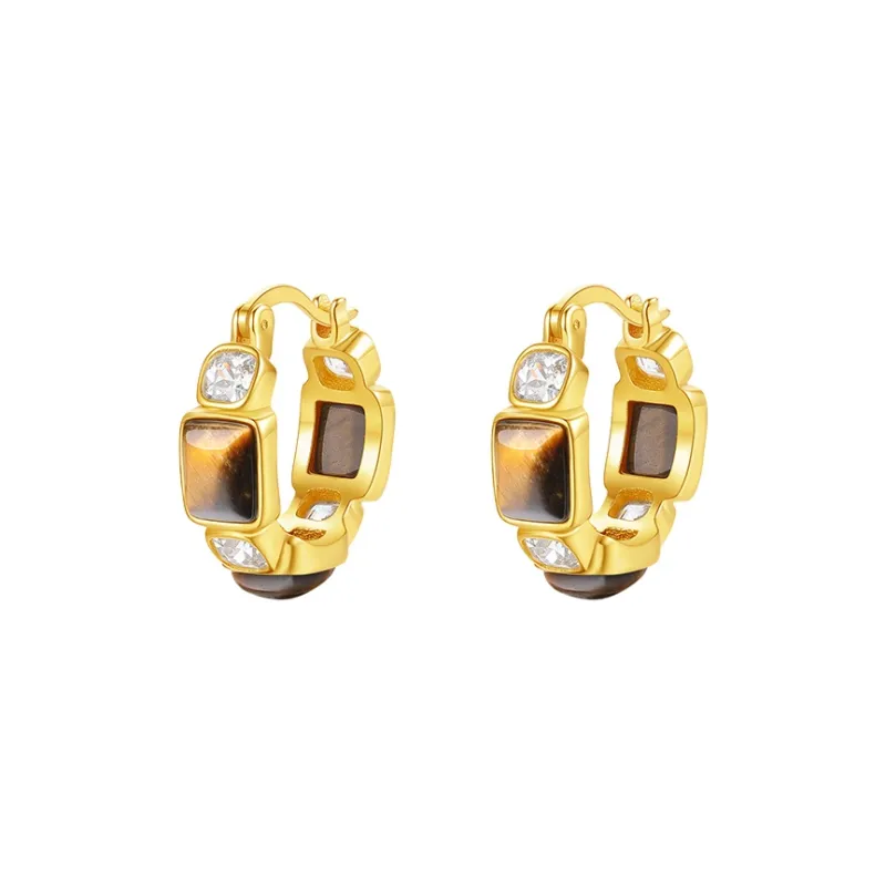 ZHOU LIU FU S925 Silver Earrings Women's-0