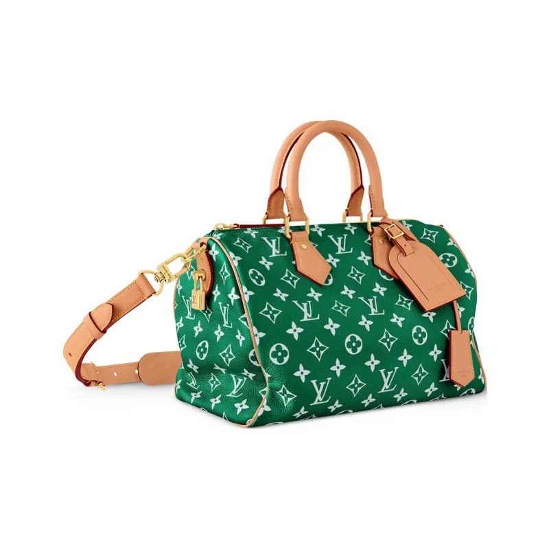 LOUIS VUITTON Speedy P9 Bandouliere 30 Green-1