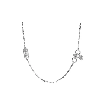 Ah Bo Ci De 925 Sterling Silver Necklaces Unisex