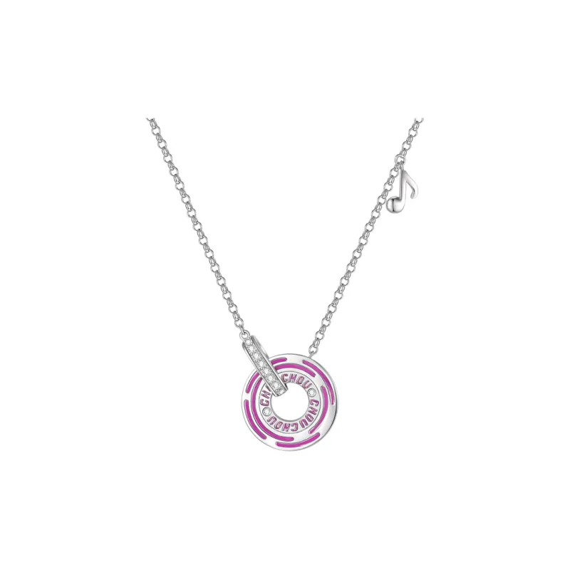 CHOW TAI SENG S925 Silver Necklaces Unisex-0