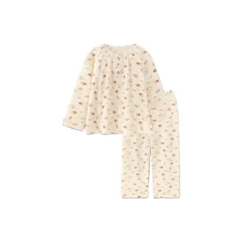 WANANNI Pajama Set Women's Custard